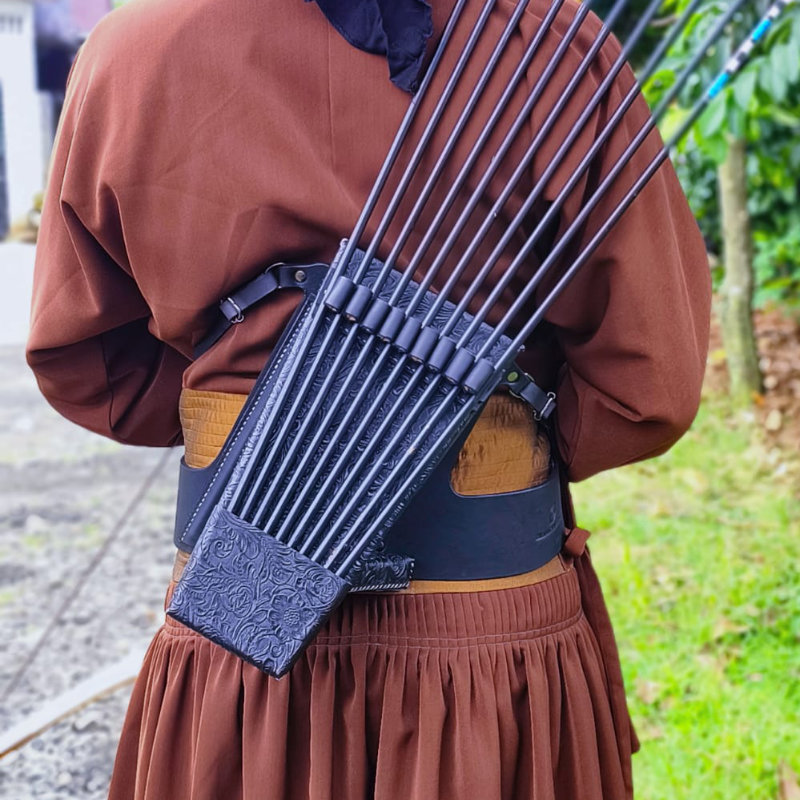 Back quiver MK1 back view Back quiver MK1 back view